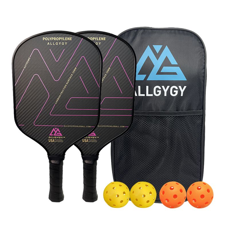 3K Carbon Fiber Pickleball og Padlesett