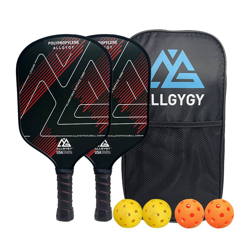 Pickleball padlesett i glassfiber